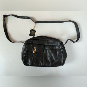 No name leather crossbody bag